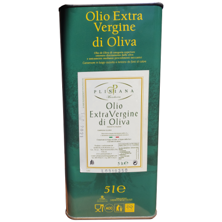 Olio Extravergine di Oliva Pliniana 5l