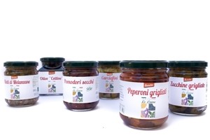 Mix of Demeter Typical Products from Apulia