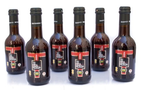 6 Bottiglie di Birra Terrarossa 33 cl