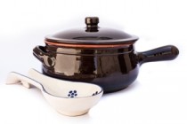 Padella Bruna con Posacucchiaio Stelle